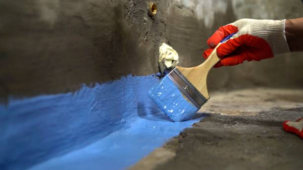 Commercial Basement Waterproofing project at a Three Bridges, NJ business property by SJ Waterproofing Pros